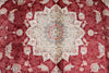 5x8 Red and Ivory Turkish Antep Rug