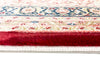 5x8 Red and Ivory Turkish Antep Rug