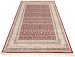 5x8 Red and Ivory Turkish Antep Rug