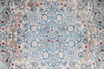 5x8 Blue and Blue Turkish Antep Rug