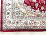 4x6 Red and Ivory Turkish Antep Rug