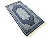 3x5 Navy and Ivory Turkish Antep Rug