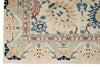 8x10 Ivory and Light Blue Turkish Traditional Rug