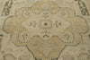 9x12 Ivory and Green Anatolian Persian Rug