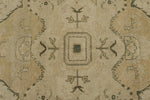 9x12 Ivory and Green Anatolian Persian Rug