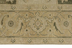 9x12 Ivory and Green Anatolian Persian Rug