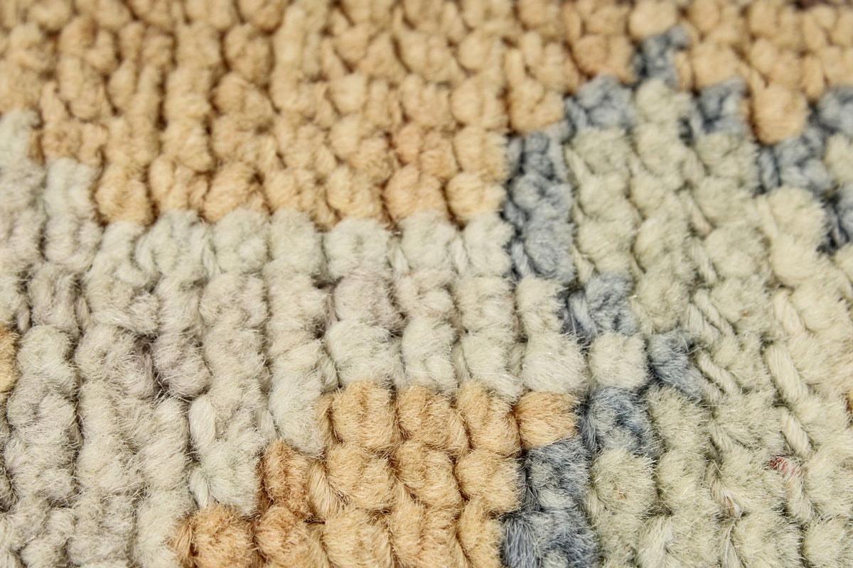 9x13 Pink and Ivory Turkish Oushak Rug