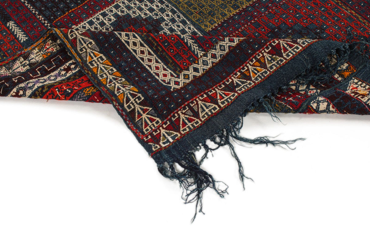 6x9 Multicolor Turkish Tribal Rug