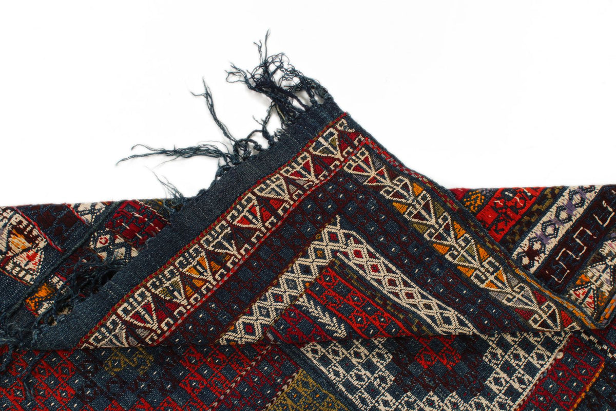6x9 Multicolor Turkish Tribal Rug