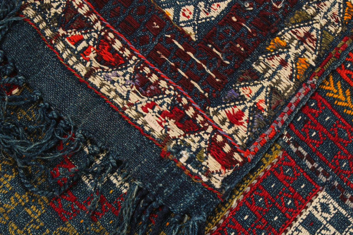 6x9 Multicolor Turkish Tribal Rug