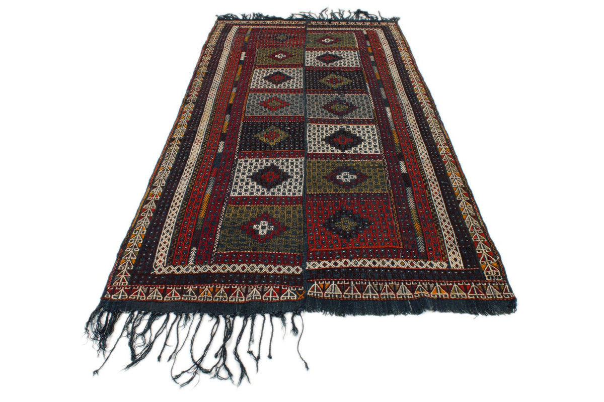 6x9 Multicolor Turkish Tribal Rug