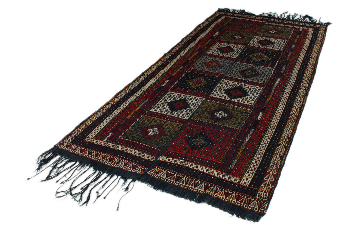 6x9 Multicolor Turkish Tribal Rug