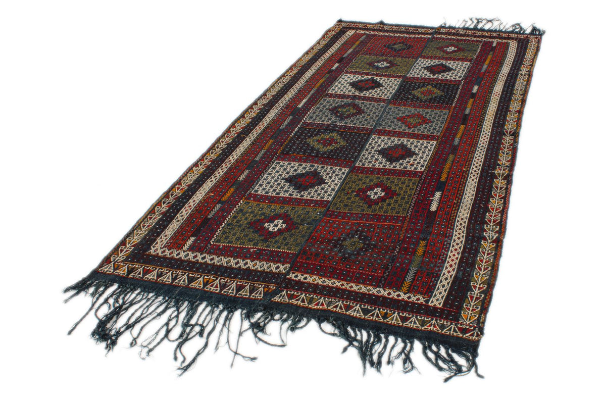 6x9 Multicolor Turkish Tribal Rug