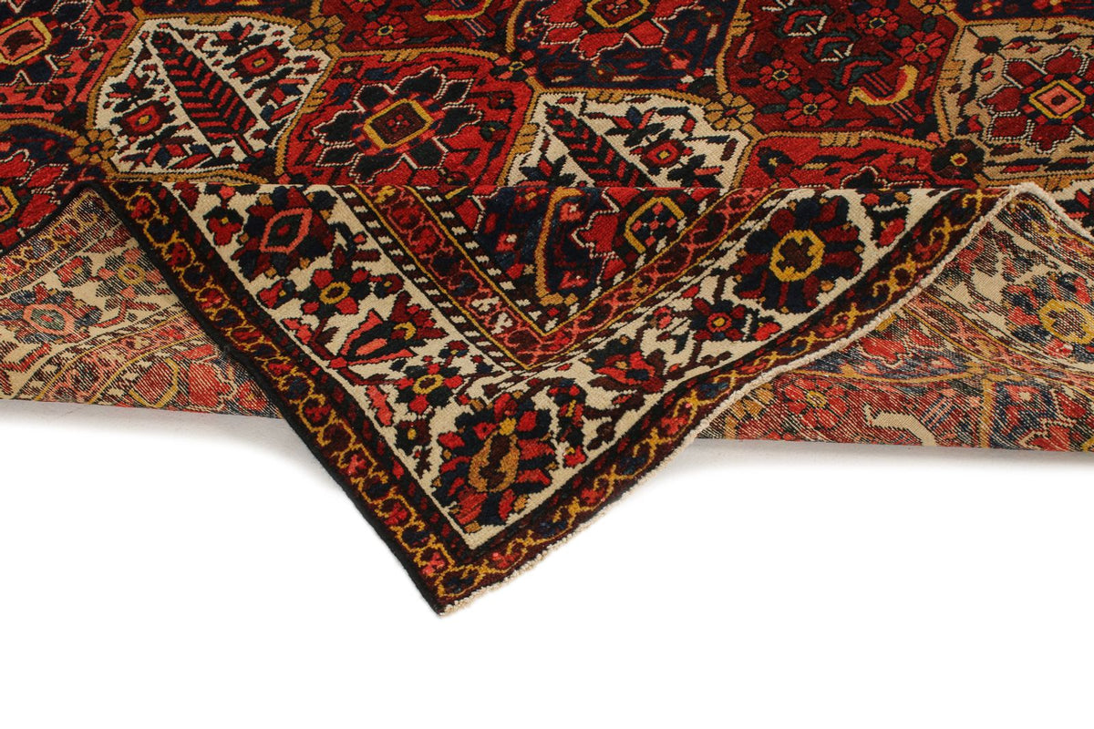 5x9 Red and Ivory Turkish Oushak Rug
