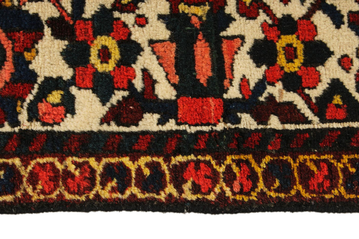 5x9 Red and Ivory Turkish Oushak Rug