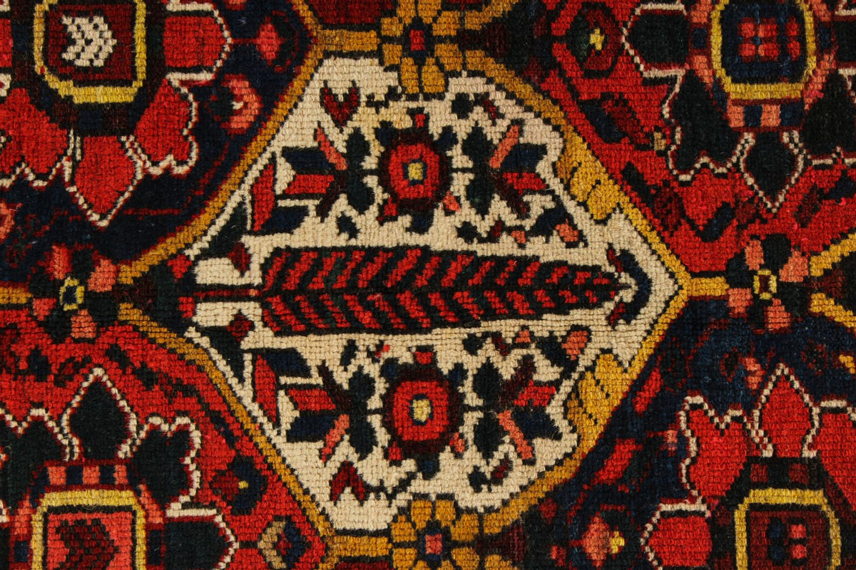 5x9 Red and Ivory Turkish Oushak Rug