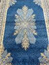 4x6 Navy and Blue Turkish Antep Rug