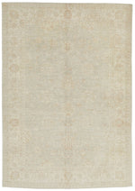 7x10 Ivory and Ivory Persian Rug