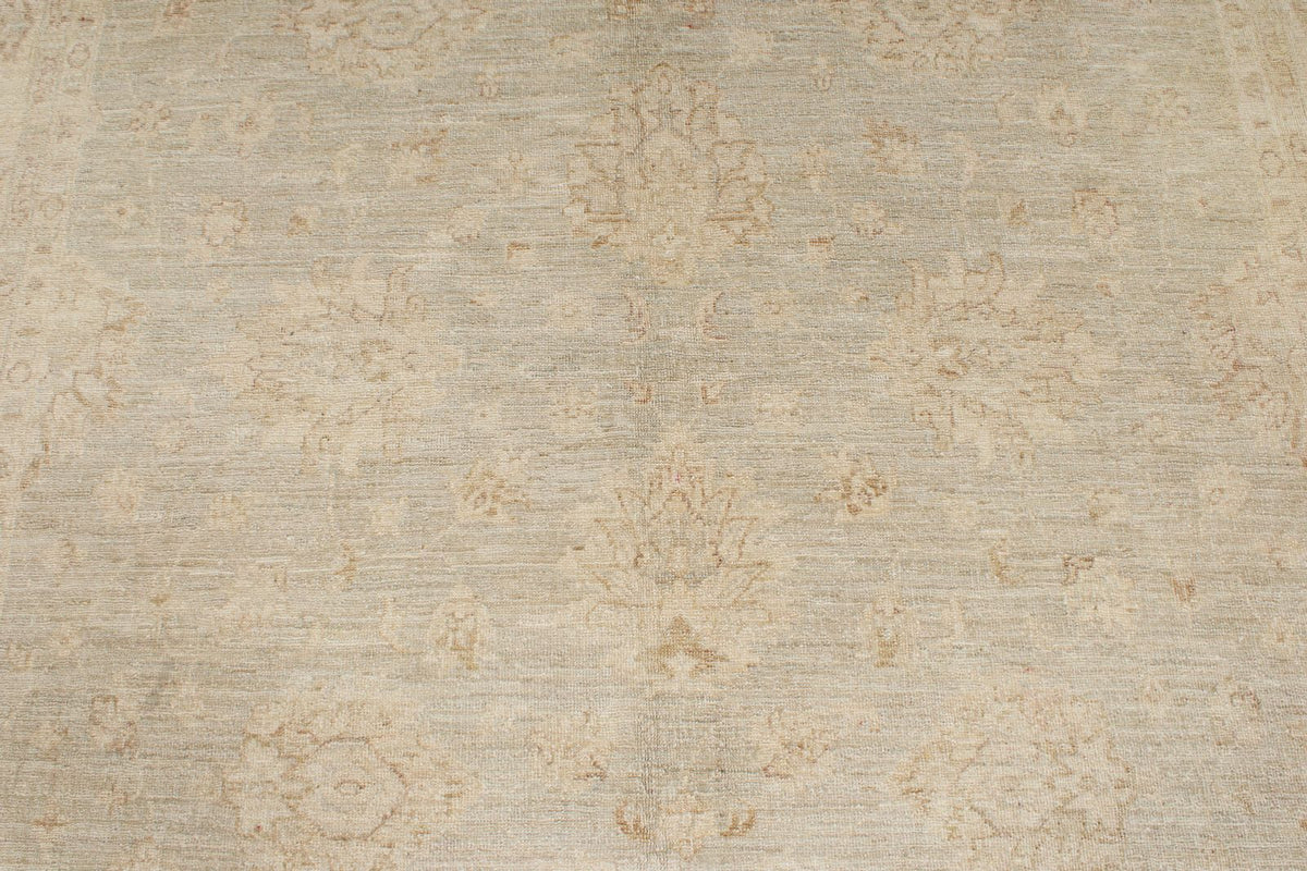 7x10 Ivory and Ivory Persian Rug