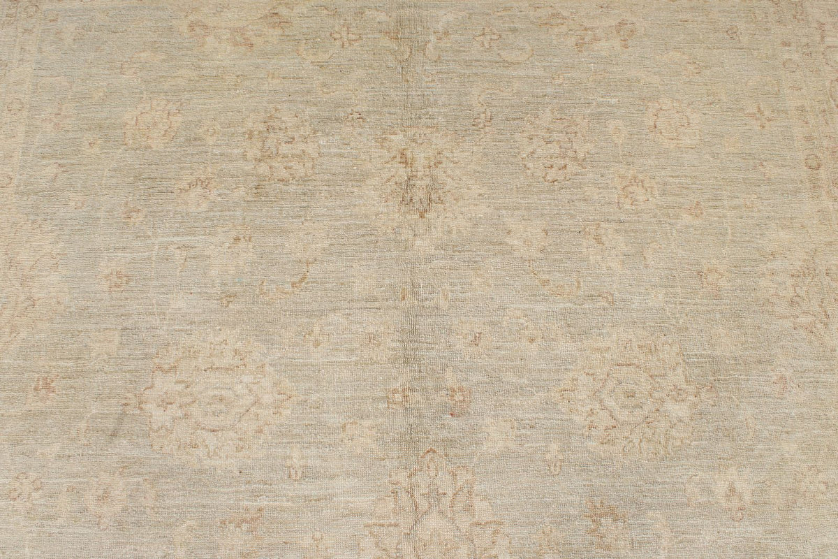 7x10 Ivory and Ivory Persian Rug