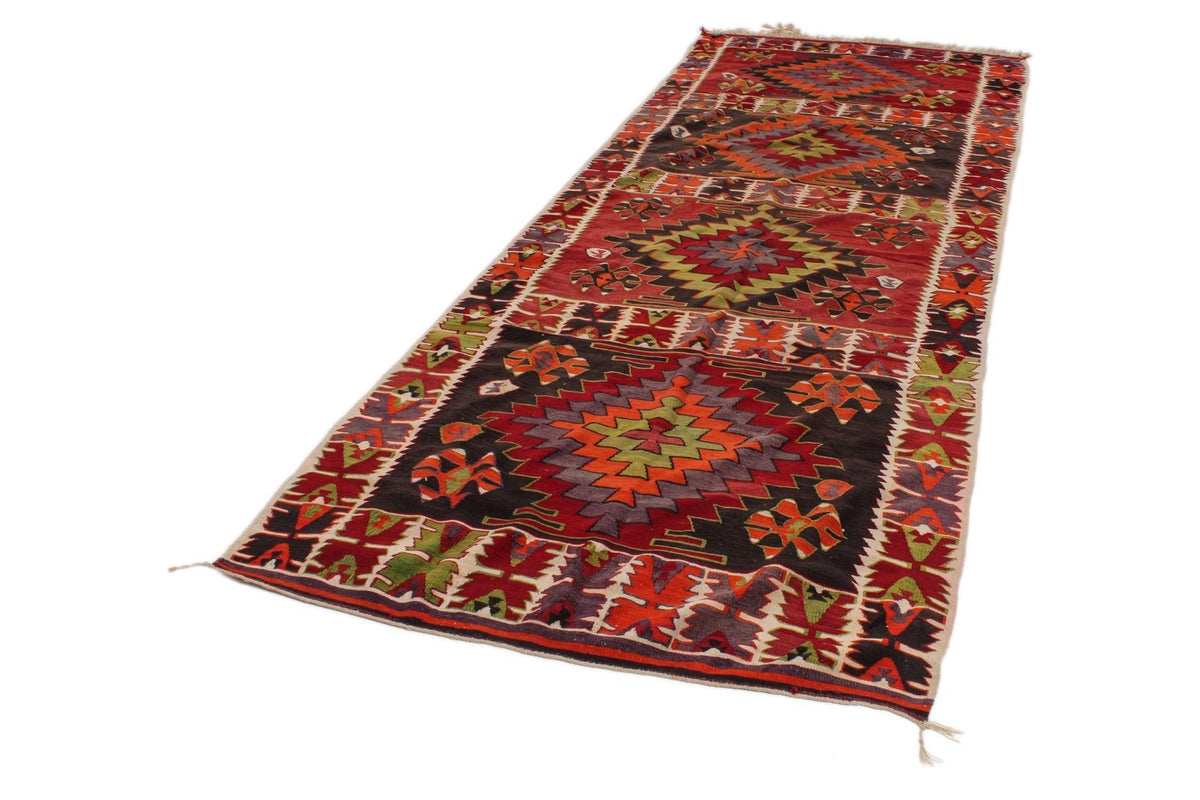 5x14 Multicolor Turkish Tribal Runner