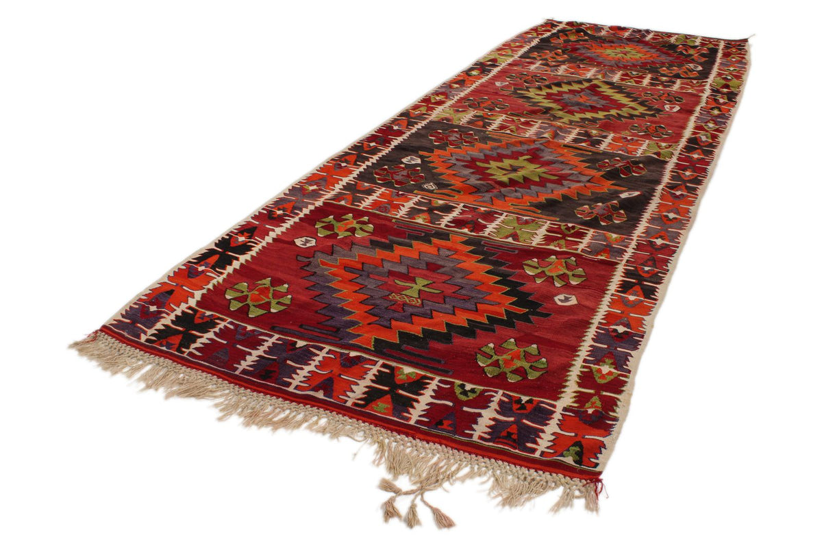 5x14 Multicolor Turkish Tribal Runner