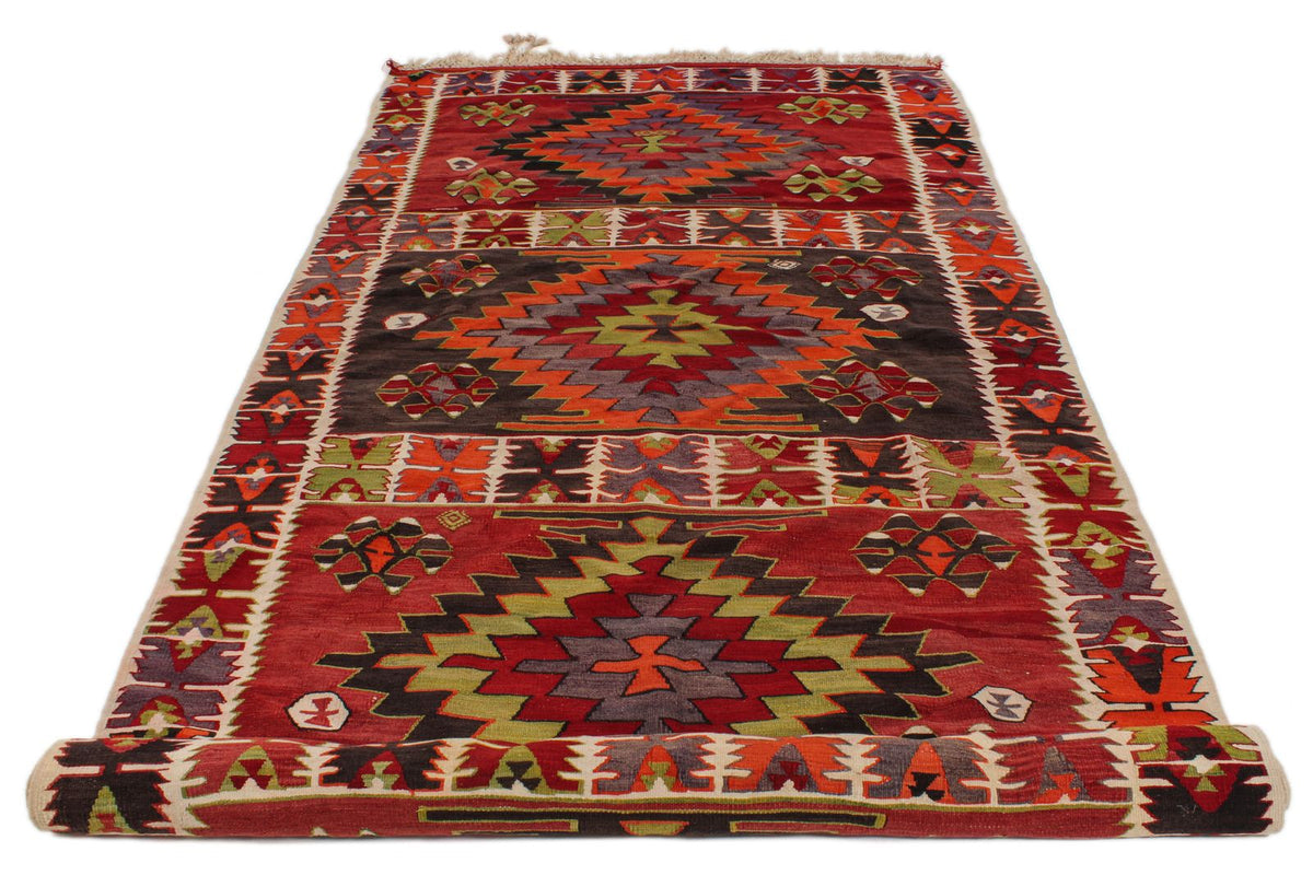 5x14 Multicolor Turkish Tribal Runner