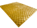 8x10 Gold and Beige Modern Contemporary Rug