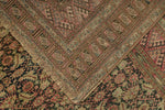 6x16 Brown and Black Traditional Rug