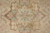 4x7 Pink and Blue Persian Traditional Rug
