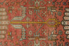 3x12 Rust and Yellow Persian Heriz Runner