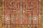 3x12 Rust and Yellow Persian Heriz Runner