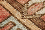3x12 Rust and Yellow Persian Heriz Runner