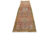 3x12 Rust and Yellow Persian Heriz Runner