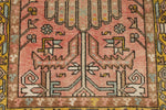 3x12 Rust and Yellow Persian Heriz Runner