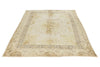 6x8 Gold and Brown Turkish Silk Rug