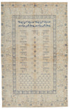 4x6 Beige and Gray Turkish Traditional Rug