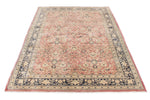 5x7 Beige and Pink Turkish Traditional Rug