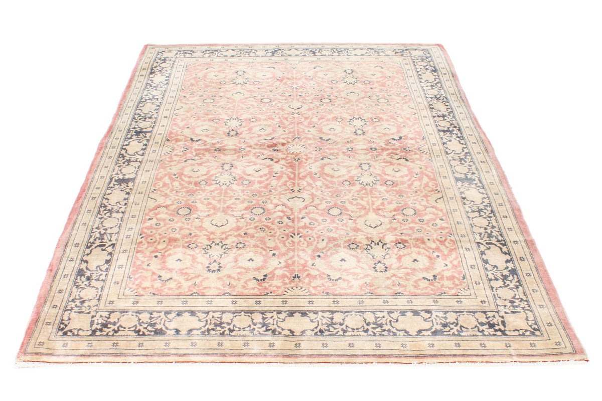 5x7 Beige and Pink Turkish Traditional Rug
