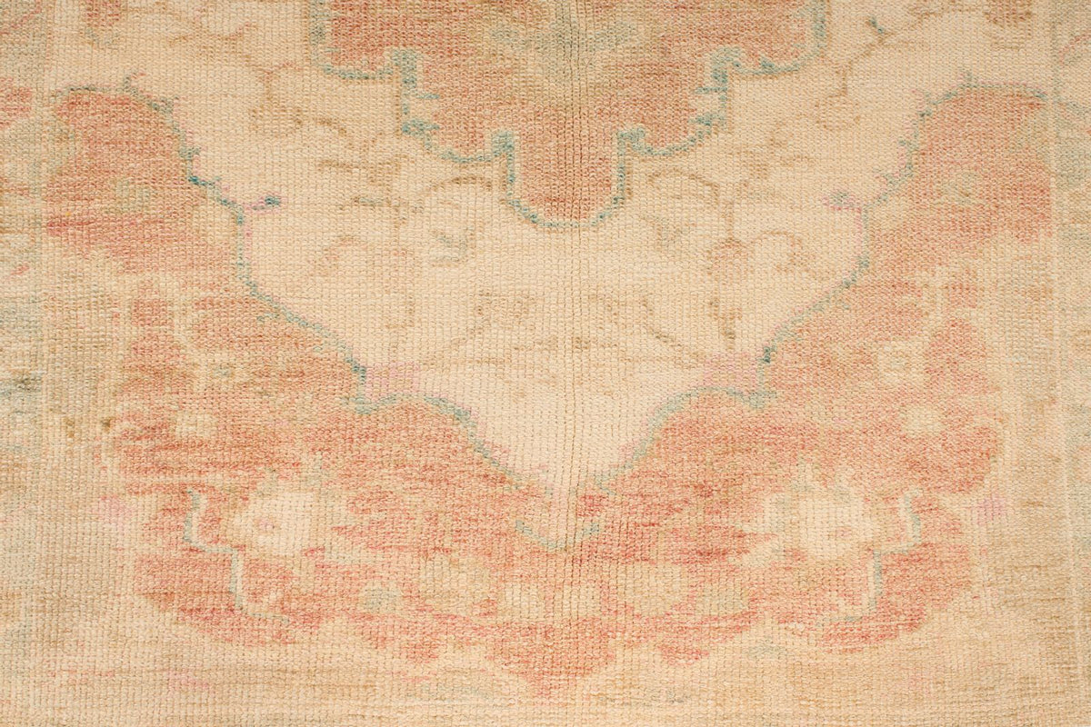 3x6 Rust and Beige Turkish Tribal Runner