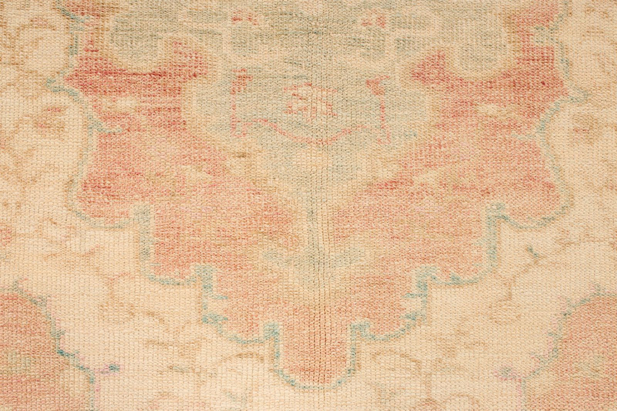 3x6 Rust and Beige Turkish Tribal Runner