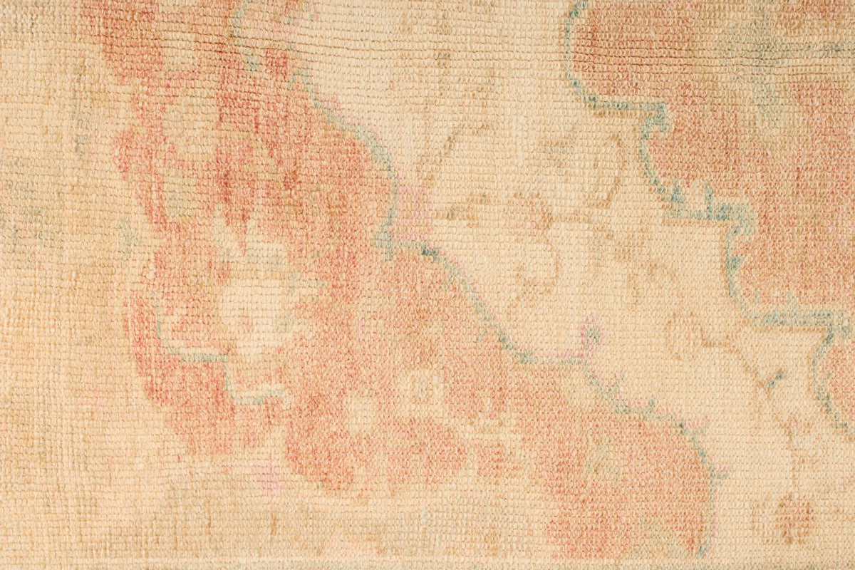 3x6 Rust and Beige Turkish Tribal Runner