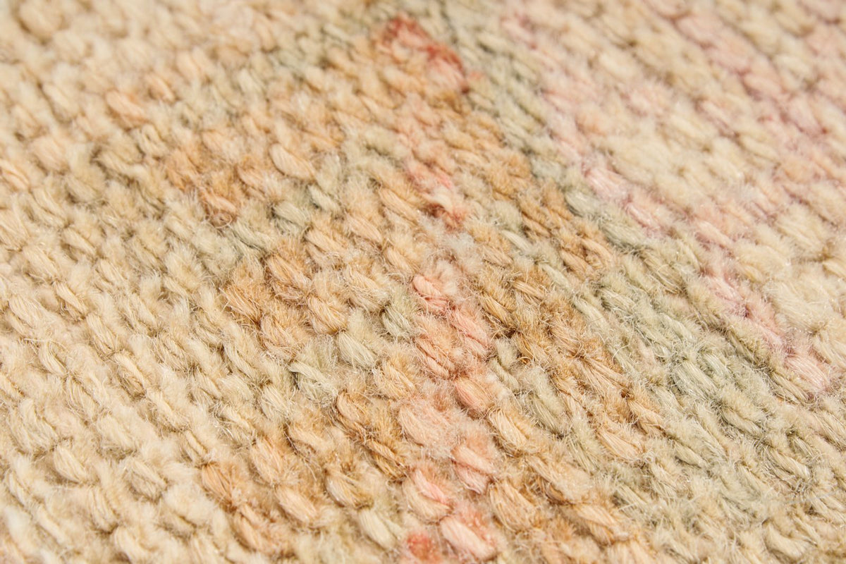 3x6 Rust and Beige Turkish Tribal Runner