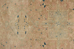 2x8 Rust and Beige Persian Runner