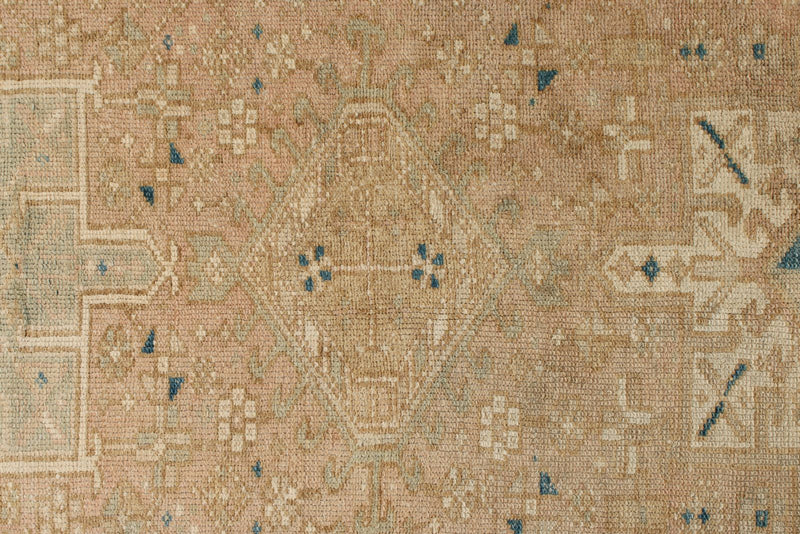 2x8 Rust and Beige Persian Runner