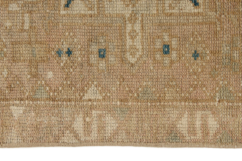 2x8 Rust and Beige Persian Runner