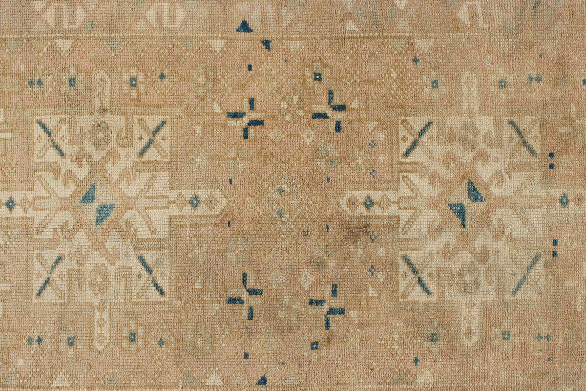 2x8 Rust and Beige Persian Runner