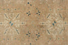 2x8 Rust and Beige Persian Runner