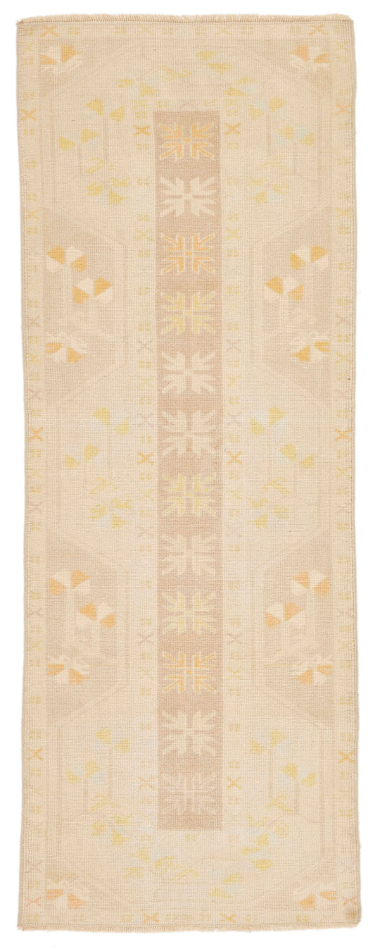 2x4 Beige Turkish Milas Rug