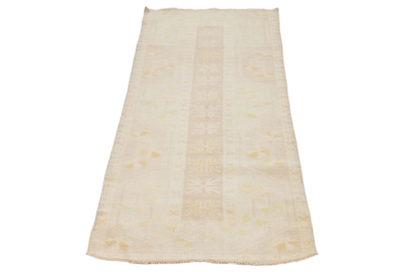 2x4 Beige Turkish Milas Rug
